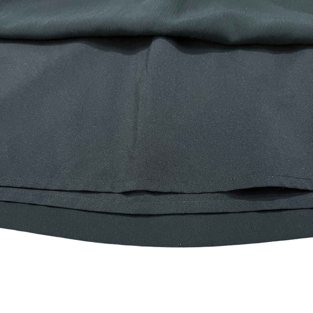 Ann Taylor LOFT Black Mini Skirt With Cumberbund Waist Size 4 - Picture 7 of 9